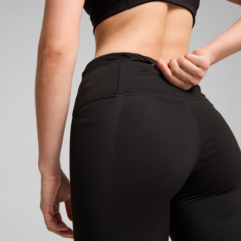 Изображение Puma Леггинсы SEASONS Microfleece Tights Women #2: Puma Black