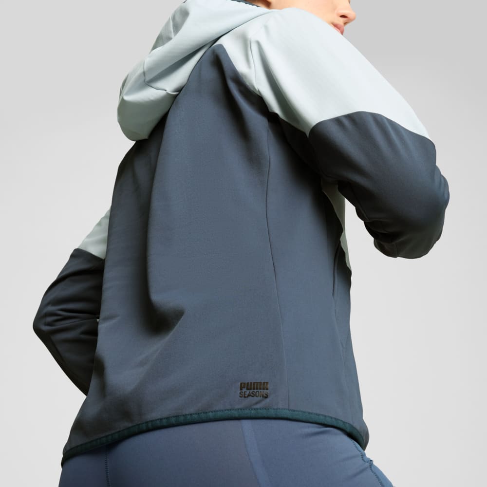 Зображення Puma Анорак SEASONS Hybrid Half Zip Women #2: Gray Skies