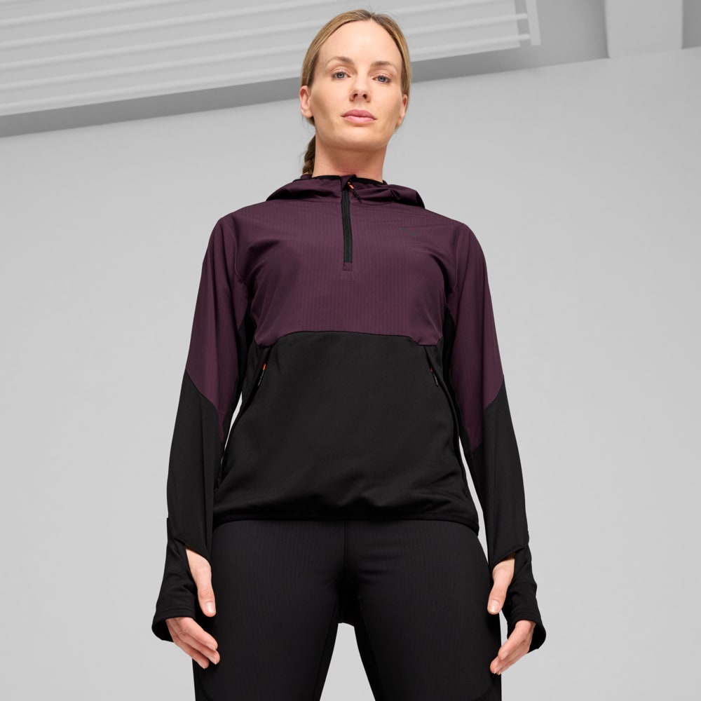 Imagen PUMA Polerón con gorro SEASONS Hybrid para mujer #1
