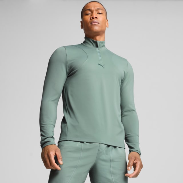 Image PUMA Blusa de Treino Quarter-Zip CLOUDSPUN Masculina