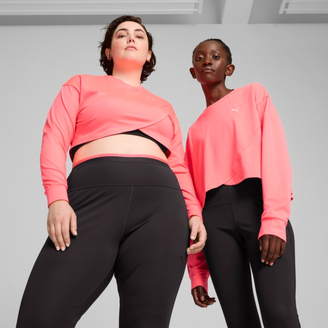 Top manga larga CLOUDSPUN Crossover para mujer