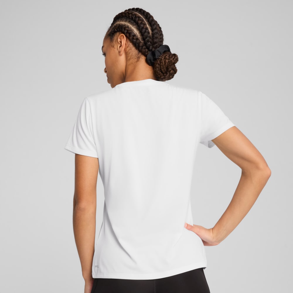 Изображение Puma Футболка TAD ESSENTIALS Logo Tee Women #2: Puma White
