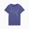 Изображение Puma Футболка TAD ESSENTIALS Logo Tee Women #1: Blue Crystal