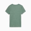Изображение Puma Футболка TAD ESSENTIALS Heather Logo Tee Women #5: Green Moon Heather