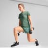 Изображение Puma Футболка TAD ESSENTIALS Heather Logo Tee Women #3: Green Moon Heather