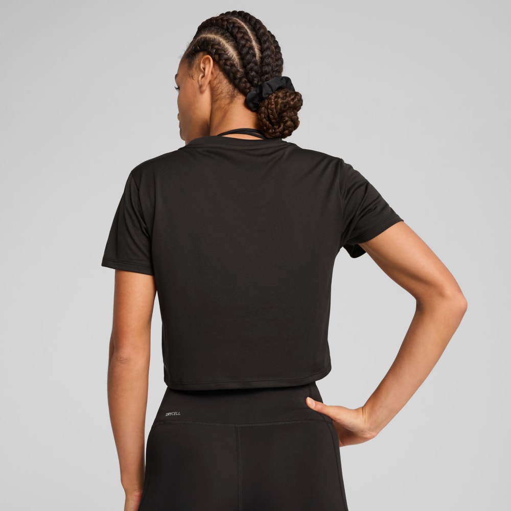 Image PUMA Camiseta Baby Look TAD ESSENTIALS Feminina #2