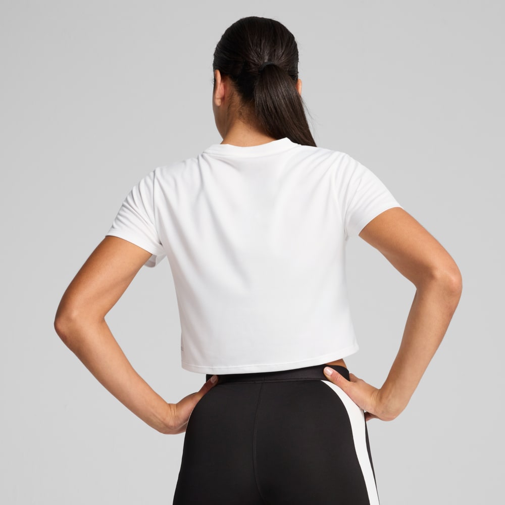Image PUMA Camiseta Baby Look TAD ESSENTIALS Feminina #2