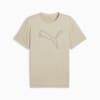 Изображение Puma Футболка TAD ESSENTIALS Heather Cat Tee Men #1: Desert Dust Heather