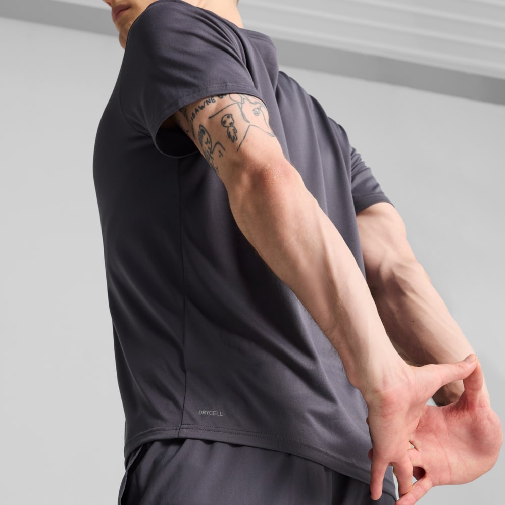 Изображение Puma Футболка TAD ESSENTIALS Solid Cat Tee Men #2: Galactic Gray