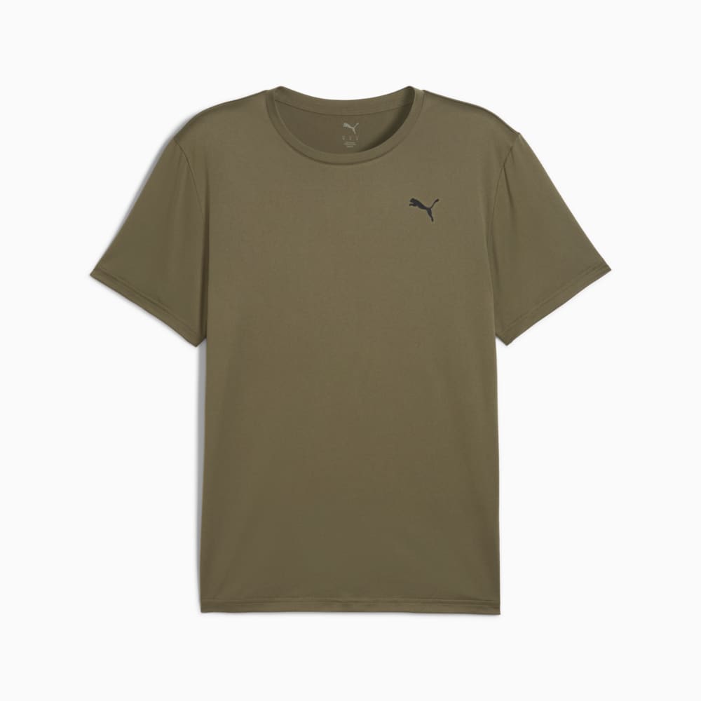 Изображение Puma Футболка TAD ESSENTIALS Solid Cat Tee Men #1: Loden Green