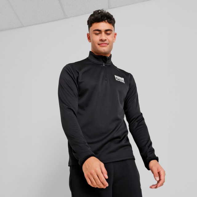 Imagen PUMA Polera Outdoor Inspired con cierre para hombre