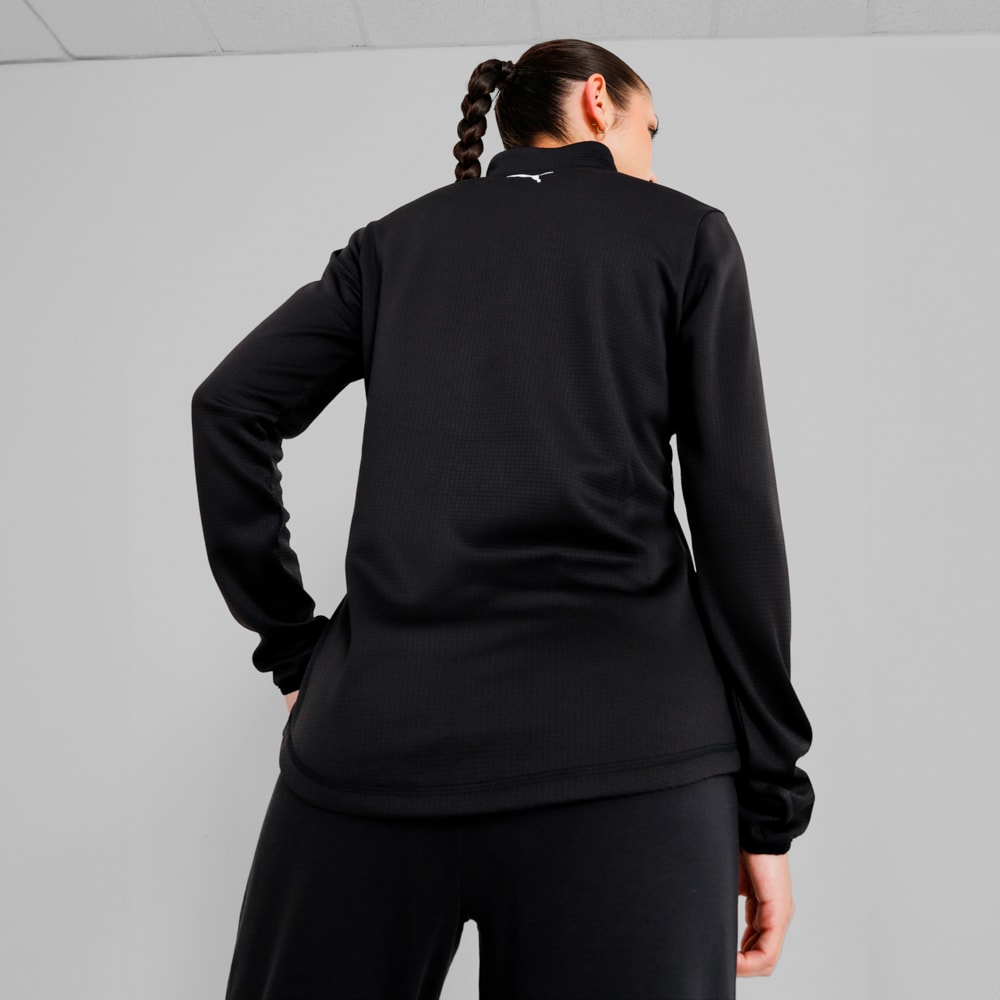 Imagen PUMA Polera Outdoor Inspired con cierre para mujer #2