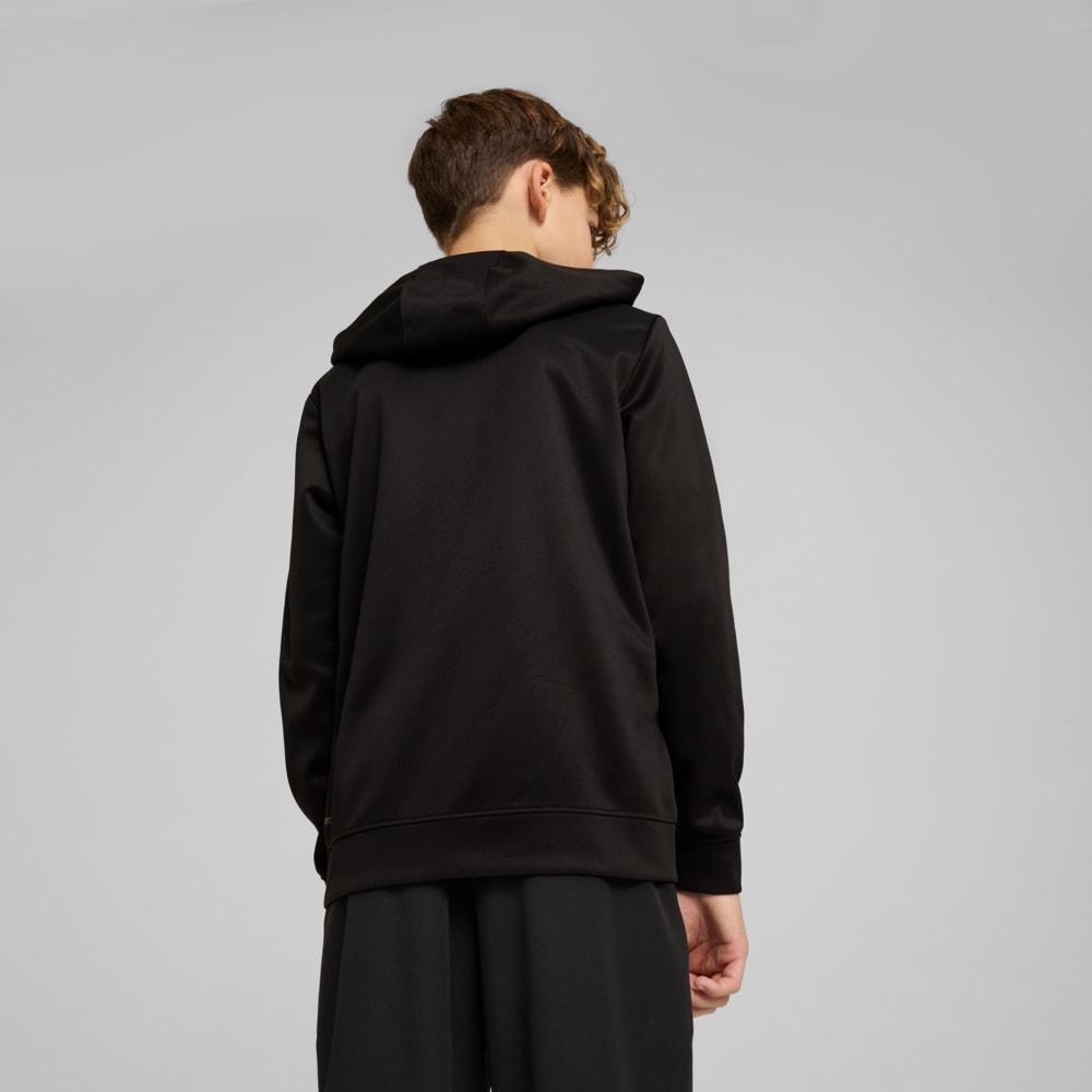 Зображення Puma Дитяча кофта Train All Day Essentials Full-Zip Jacket Youth #2: Puma Black
