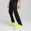 Изображение Puma Детские брюки Train All Day Essentials Woven Tapered Pants Youth #1: Puma Black