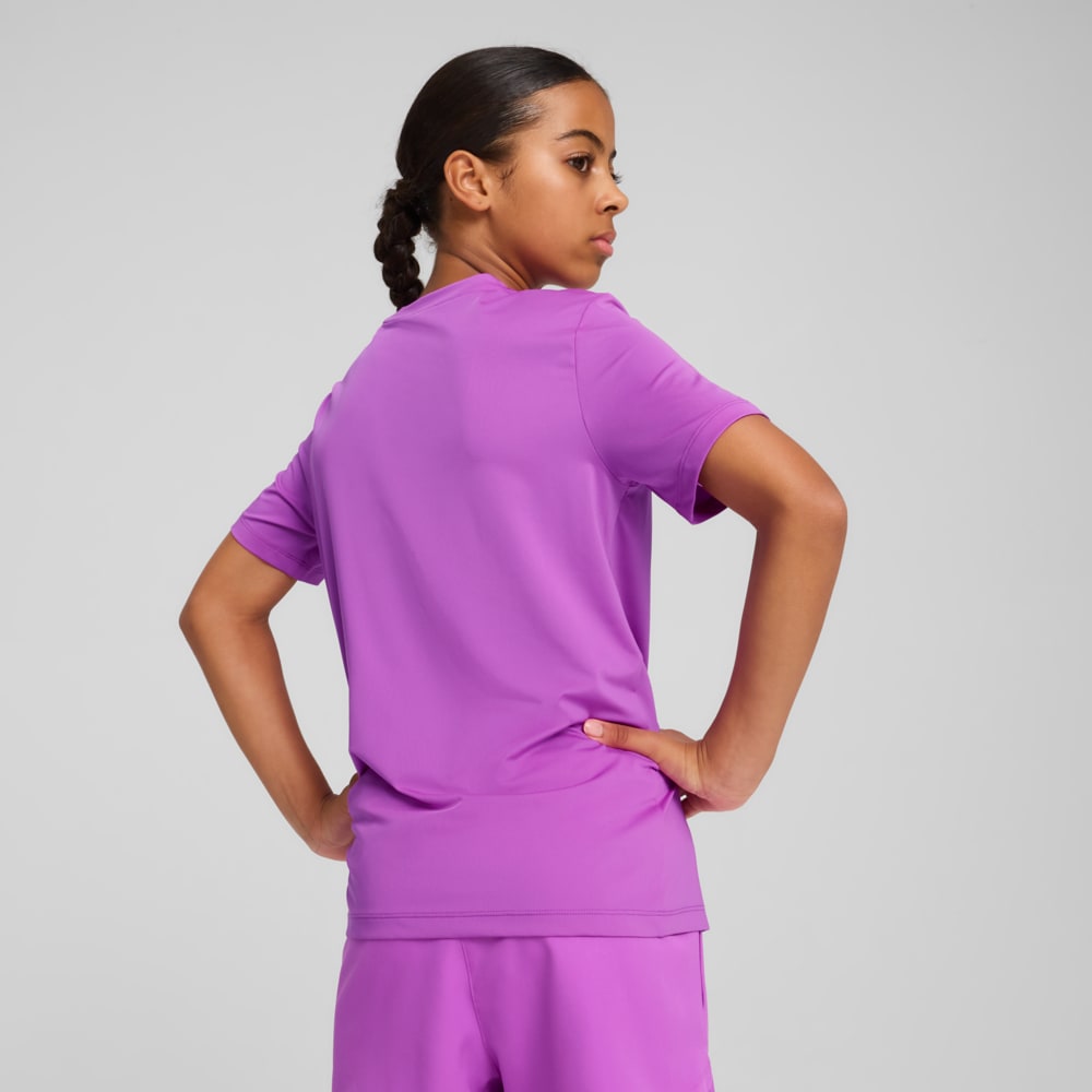 Изображение Puma Детская футболка Train All Day ESS Cat Logo Tee Youth #2: Pure Magenta