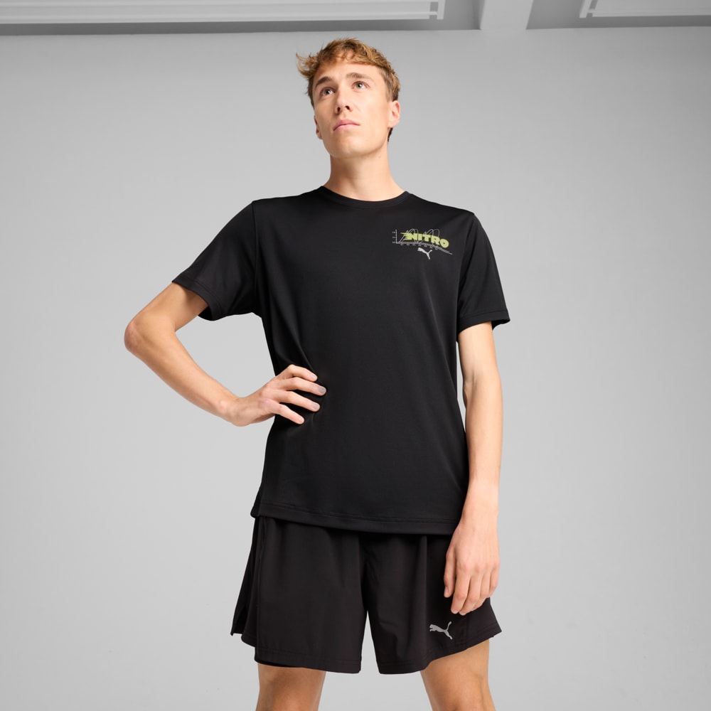 Image PUMA Camiseta de Treino NITRO™ Graphic Masculina #1