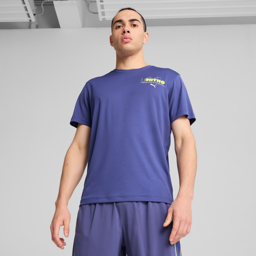 Image PUMA Camiseta de Treino NITRO™ Graphic Masculina #1
