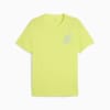 Изображение Puma Футболка GRAPHICS Slogan Running Tee Men #4: Lemon Sherbert