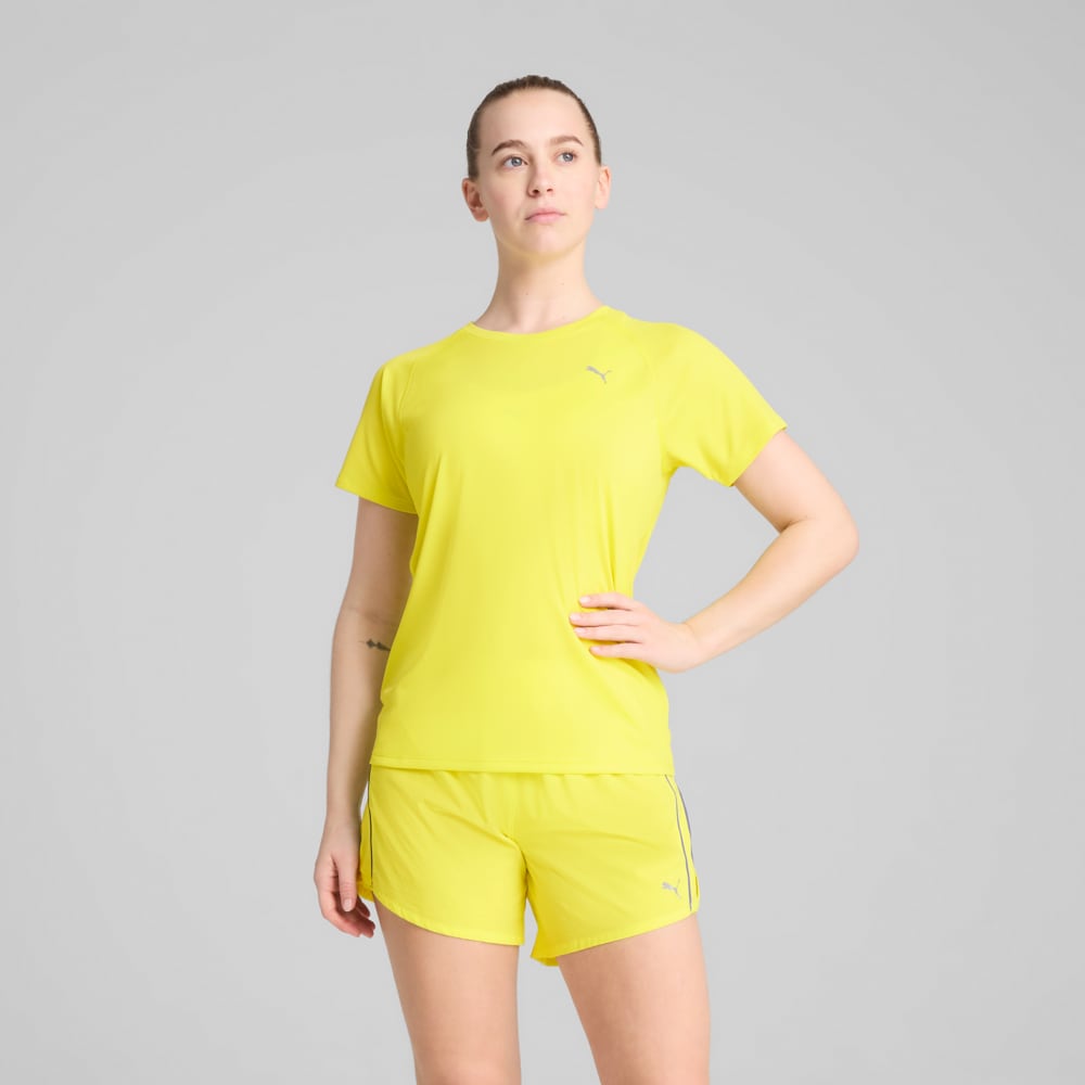 Изображение Puma Футболка VELOCITY Running Tee Women #1: Lemon Sherbert