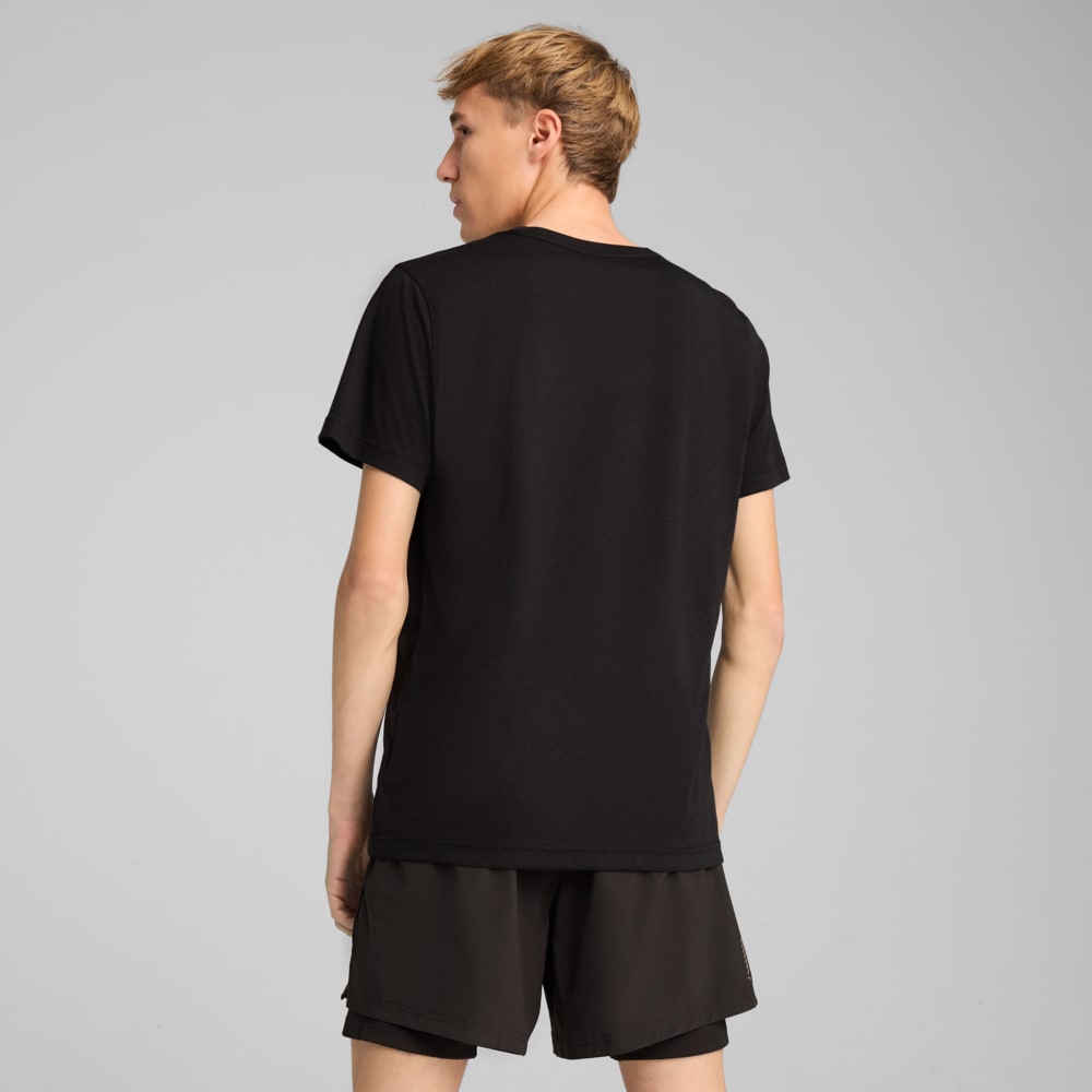 Изображение Puma Футболка GRAPHICS Outdoor Running Tee Men #2: Puma Black