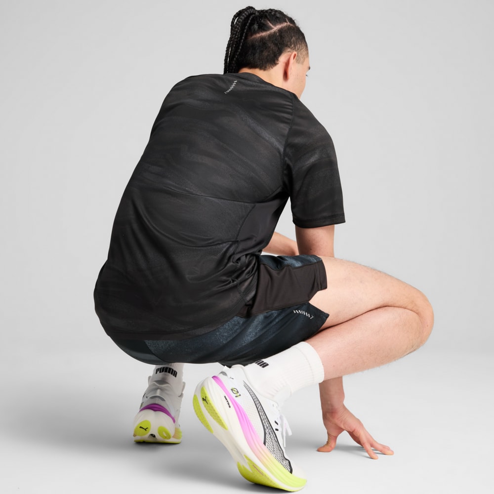 Зображення Puma Футболка VELOCITY All-Over Print Running Tee Men #2: Puma Black