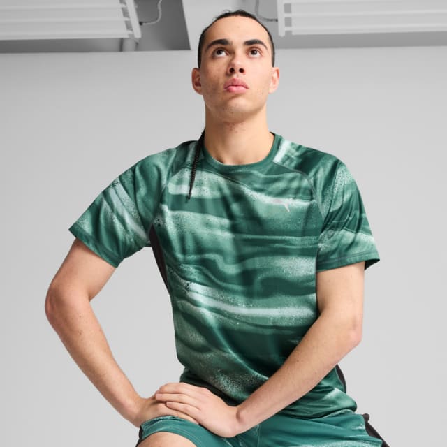 Image PUMA Camiseta de Treino VELOCITY All-Over Print Masculina