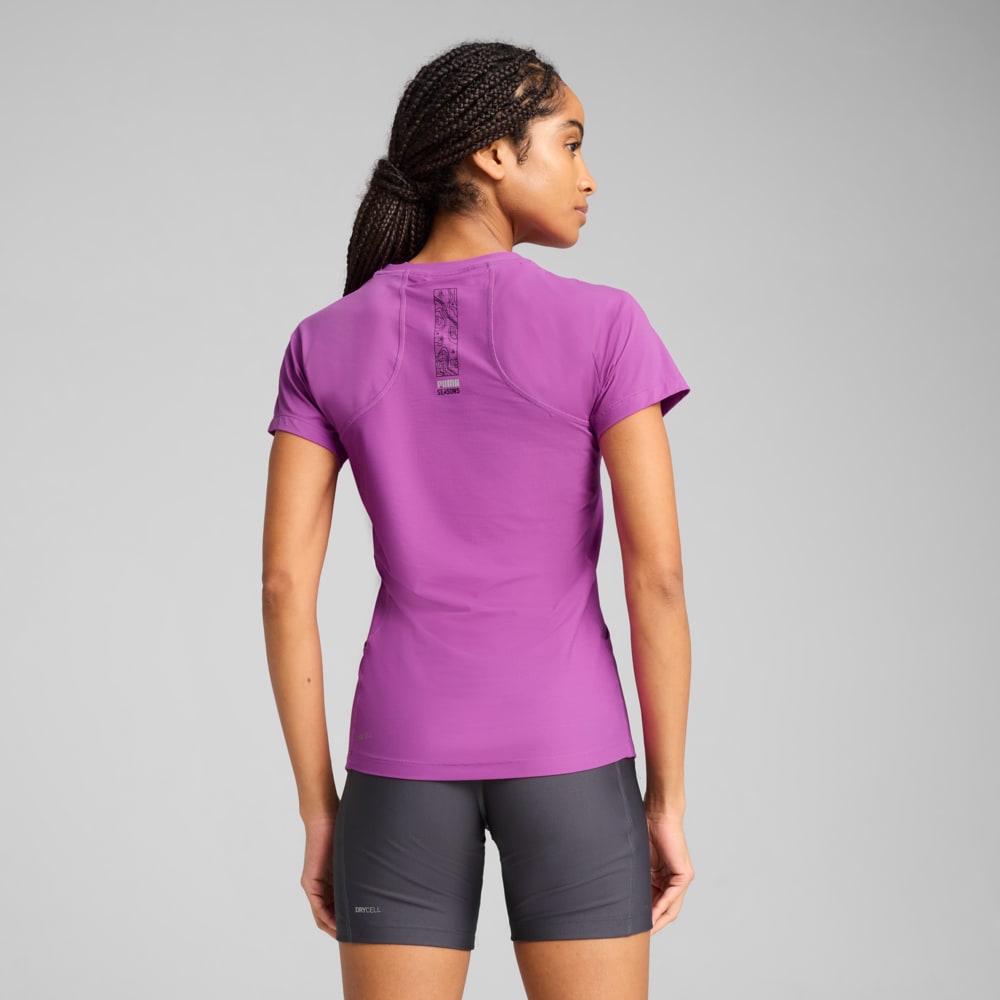 Изображение Puma Футболка SEASONS coolCELL Tee Women #2: Wild Berry