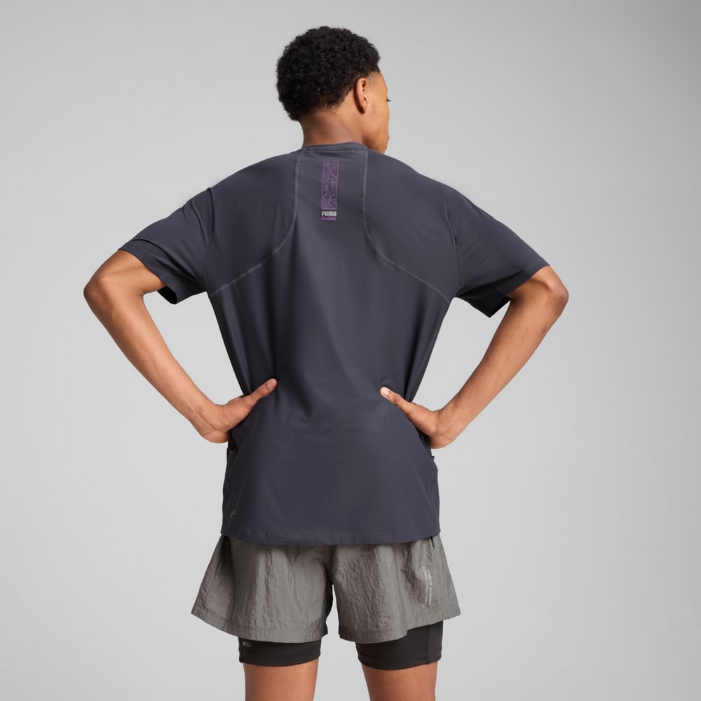 Изображение Puma Футболка SEASONS coolCELL Short Sleeve Tee Men #2: Galactic Gray
