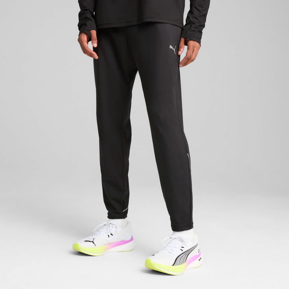 Изображение Puma Брюки CLOUDSPUN Tapered Running Pants Men #1: Puma Black