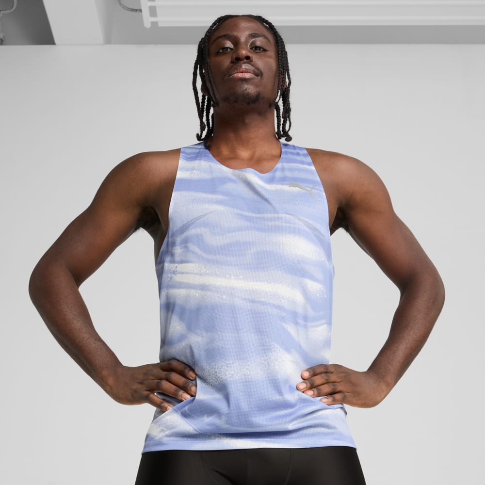 Imagen PUMA Polera estampada sin mangas RACEDAY ULTRASPUN para hombre #1