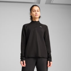 Polera manga larga RUN VELOCITY CLOUDSPUN para mujer