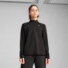 Изображение Puma Лонгслив RUN VELOCITY CLOUDSPUN 1/4 Zip Women #1: Puma Black