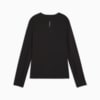 Изображение Puma Лонгслив RUN CLOUDSPUN Running Top Women #7: Puma Black