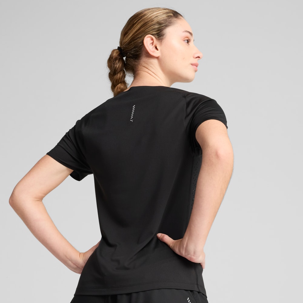 Изображение Puma Футболка RUN CLOUDSPUN Tee Women #2: Puma Black