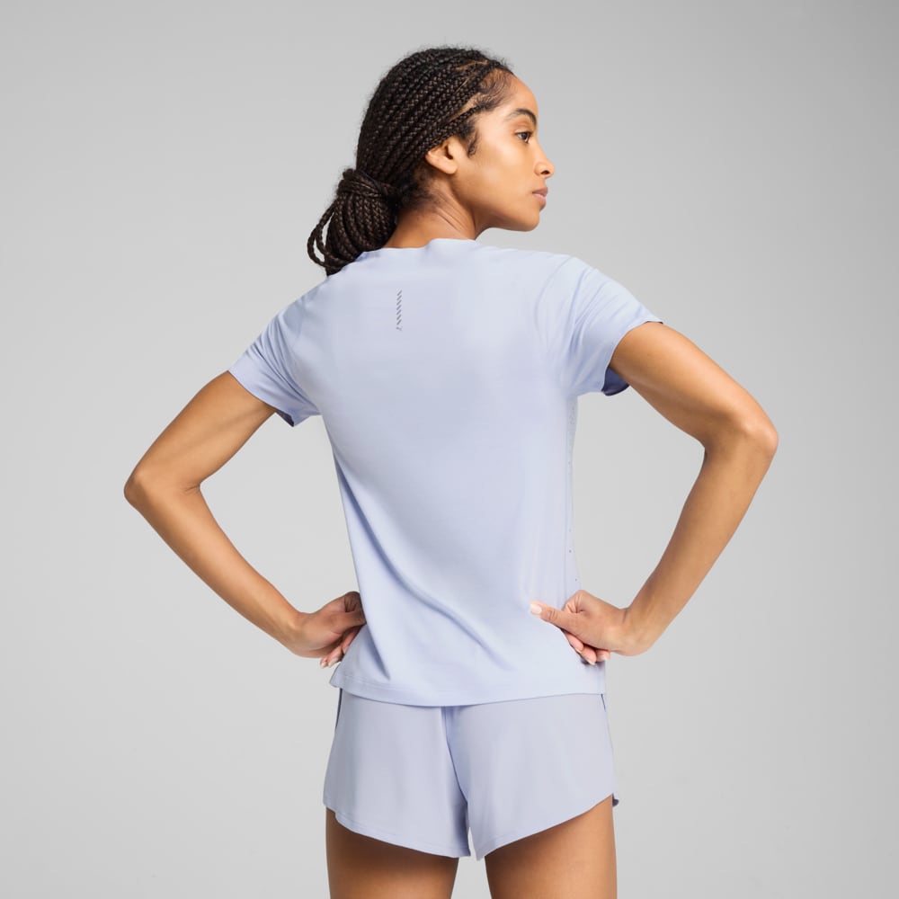 Изображение Puma Футболка RUN CLOUDSPUN Tee Women #2: Cool Weather-heather