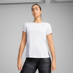 Polera de malla RUN GRAPHIC para mujer