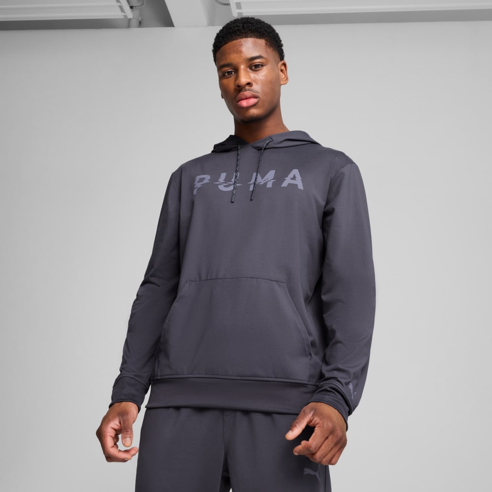 Изображение Puma Худи CLOUDSPUN Branded Hoodie Men #1: Galactic Gray