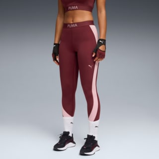Изображение Puma Леггинсы PUMA STRONG High-Waisted 7/8 Colour Block Tights Women