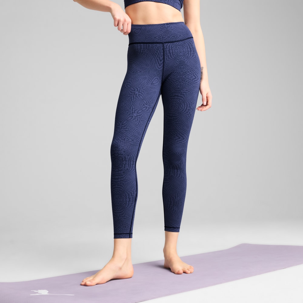 Зображення Puma Легінси MOVE CLOUDSPUN High-Waisted 7/8 Tights Women #1: Blue Crystal