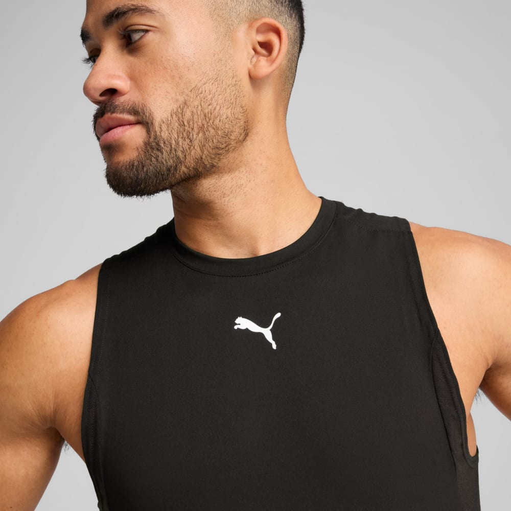 Изображение Puma Майка CLOUDSPUN Soft Breathable Tank Men #2: Puma Black