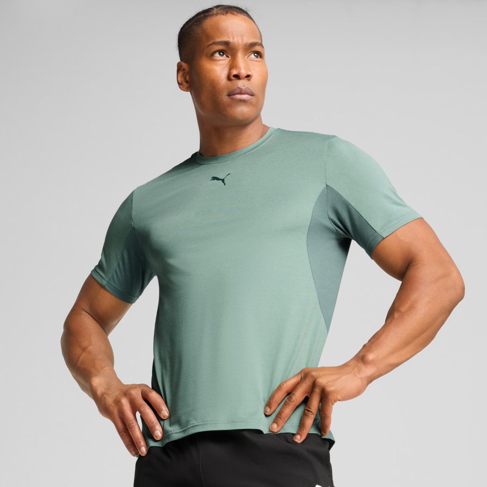 Зображення Puma Футболка CLOUDSPUN Soft Breathable Tee Men #1: Green Moon Heather