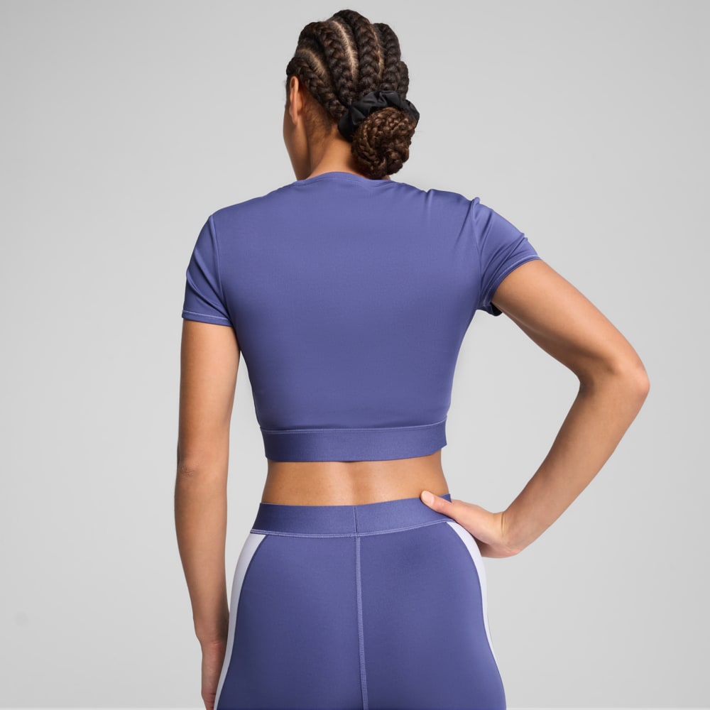 Зображення Puma Футболка PUMA STRONG Crop Tee Women #2: Blue Crystal