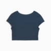 Изображение Puma Топ PUMA x PAMELA REIF Zip Crop Tee Women #7: Dark Night