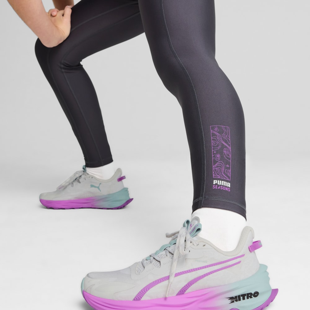 Зображення Puma Легінси SEASONS Trail Running Tights Women #2: Galactic Gray