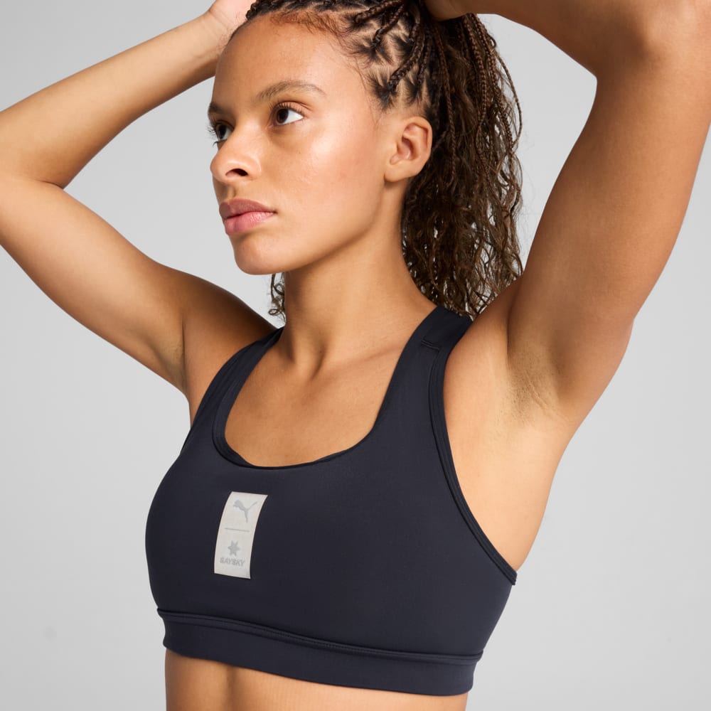 Изображение Puma Спортивный бра PUMA x SAYSKY Running Bra Women #2: new navy