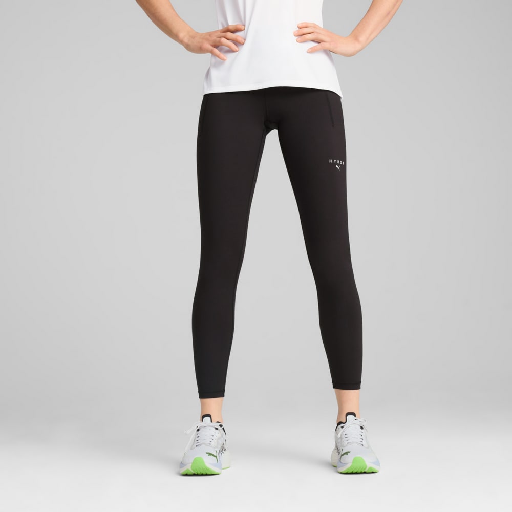 Зображення Puma Легінси PUMA x HYROX CLOUDSPUN Full Tights Women #1: Puma Black