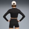 Зображення Puma Лонгслів PUMA SHAPE Long Sleeve Cropped Top Women #2: Puma Black