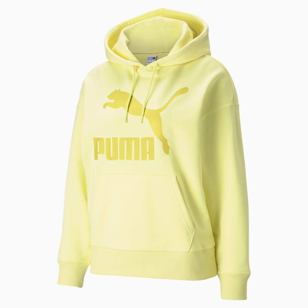 Зображення Puma Толстовка Classics Logo Women's Hoodie #1: Yellow Pear