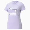 Зображення Puma Футболка Classics Logo Women's Tee #4: Light Lavender-metallic