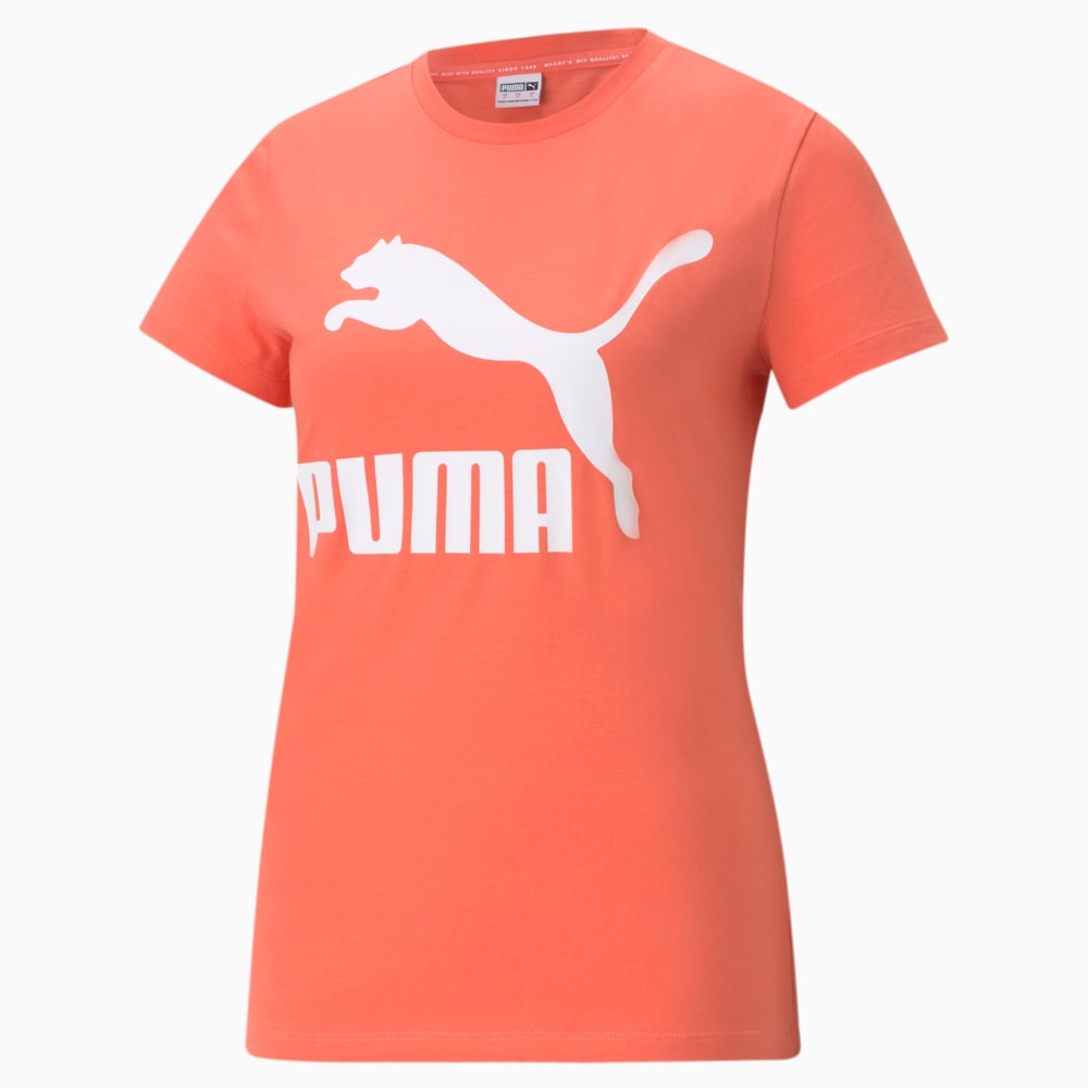 Изображение Puma Футболка Classics Logo Women's Tee #1